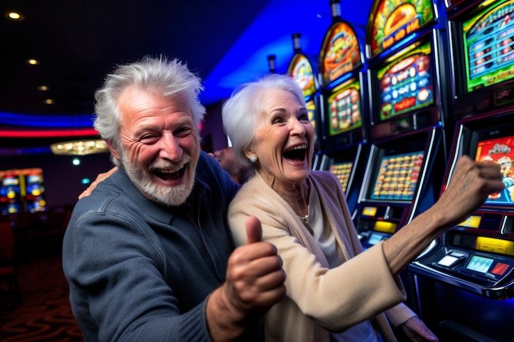 Variety of casino games including slots, table games, and live dealer options